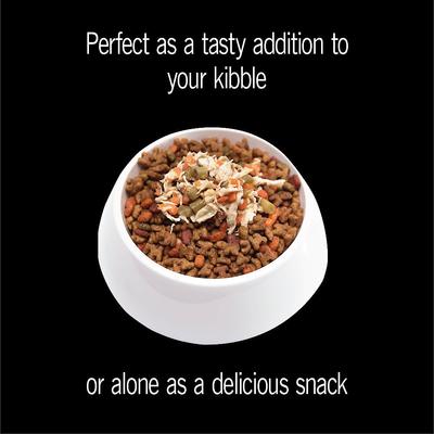 Simply Crafted Variety Pack Chicken & Chicken, Carrots & Green Beans - Alimento húmedo para perros con ingredientes limitados, bandeja de 1.3 oz, paquete de 16