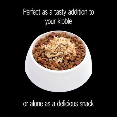 Simply Crafted Variety Pack Chicken, Carrots, Potatoes & Peas & Chicken, Sweet Potato, Apple, Barley & Spinach Limited-Ingredient Wet Dog Food Topper, 1.3-oz tray, bundle of 16