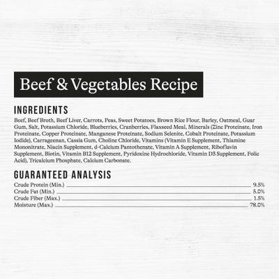 Bundle: American Journey Poultry & Beef Variety Pack Canned Dog Food +Protein & Grains Beef, Brown Rice & Vegetables Recipe Dry Food