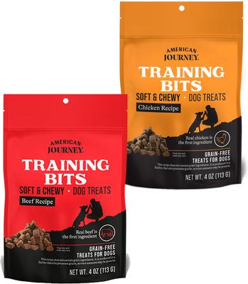 Salmon Recipe Grain-Free Soft & Chewy Training Bits Dog Treats, 4-oz bag