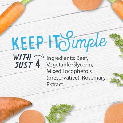 USA Dogs Love Beef Grain-Free Jerky Dog Treats, 2.5-lb bag