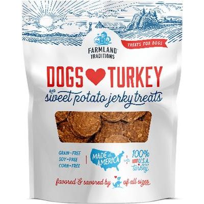 Premios para perros USA Dogs Love Turkey & Sweet Potato, sin cereales, en bolsa de 3 lb