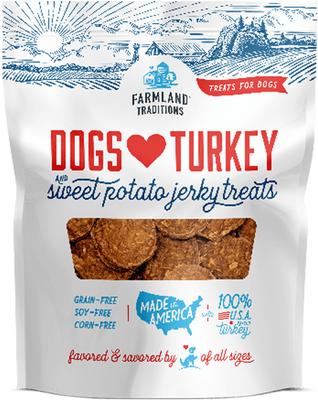 Premios para perros USA Dogs Love Turkey & Sweet Potato, sin cereales, en bolsa de 3 lb