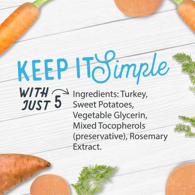 USA Dogs Love Turkey & Sweet Potato Grain-Free Jerky Dog Treats, 3-lb bag