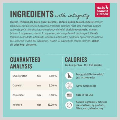 Bundle: The Honest Kitchen One Pot Stews Slow Cooked Chicken + One Pot Stews Roasted Beef Stew Wet Dog Food