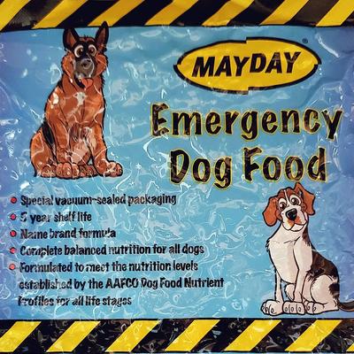 Emergency Dry Dog Food, 8-oz bag, 5 count
