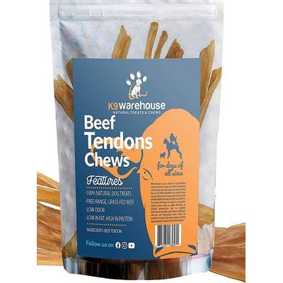 Masticables de tendón de res para perros, 25 unidades