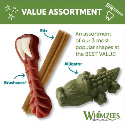 by Wellness Value Box Dental Chews Natural Grain-Free Dental Dog Treats, Large, 14 count