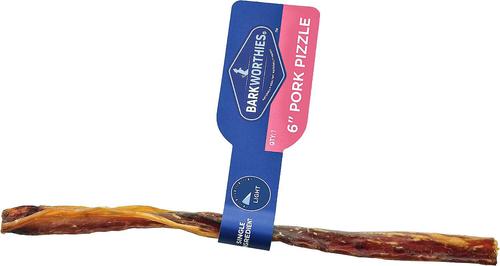 Pork Pizzle Dog Treats, 2 count