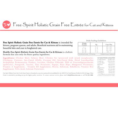 Limited Ingredient Diet Free Spirit Holistic Entrée Grain-Free Dry Cat Food, 11-lb bag