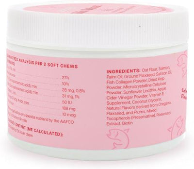 Soft Chew Skin & Coat Supplement for Dogs, 60 count