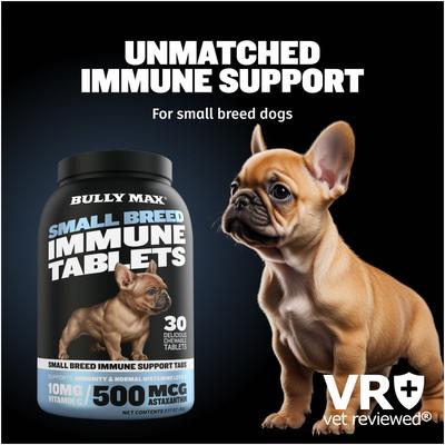 Immune Support Tablet Supplement for Small Dogs, 30 count