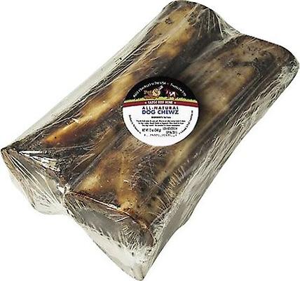 USA All-Natural Chewz Beef Bones Large Dog Treats, 2 count