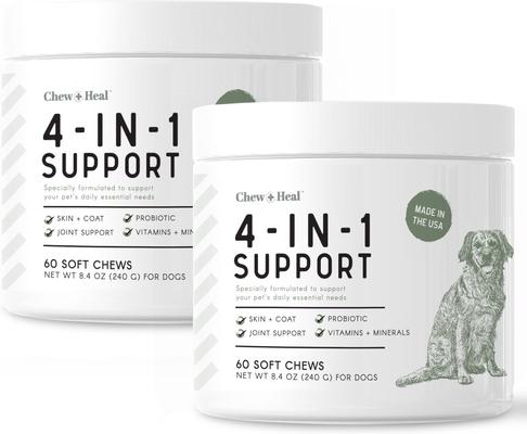 4-In-1 Support Multivitamin Dog Supplement, 180 count