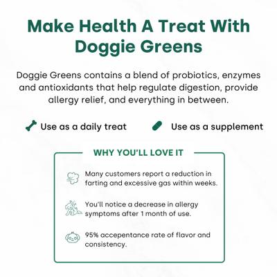 Canine NutriGreens Chews Vitamin & Probiotic Supplement for Dogs, 90 count