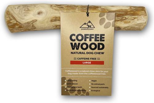 All natural Caffine free Large dog Coffee Wood Chews Treat