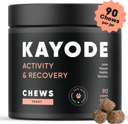 Joint & Recovery Trout Flavored Chews Joint & Muscle Supplement for Dogs, 90 count