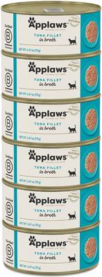 Tuna Fillet Canned Cat Food, 2.47-oz can, case of 6