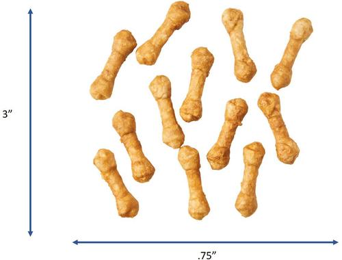Nothin' To Hide Ultra 3-inch Knotted Bone Beef Flavor Dog Chews, 12 count