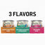 Grain-Free Pate 3 Flavors Variety Pack Canned Cat Food, 3-oz, case of 6