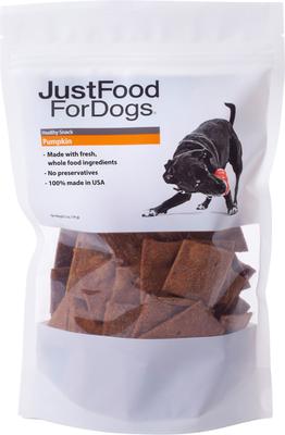 Bundle: JustFoodForDogs Sampler Variety Box Frozen Fresh Food + Pumpkin Dehydrated Dog Treats
