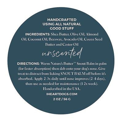 Nature's Butter Dog Snout Balm, 2-fl oz tin