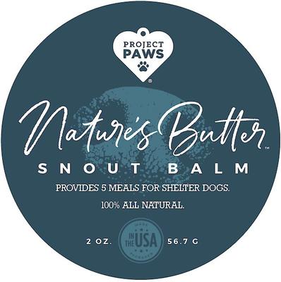 Nature's Butter Dog Snout Balm, 2-fl oz tin