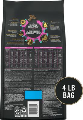 Bundle: Purina Pro Plan Puppy Sensitive Skin & Stomach Salmon & Rice Dry Food + Greenies Regular Dental Dog Treats