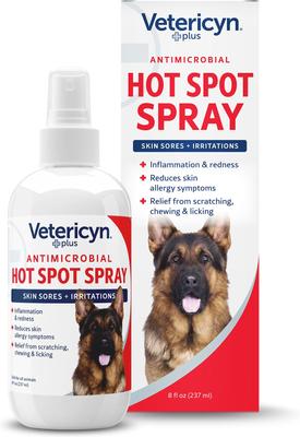 Plus Antimicrobial Hot Spot Spray for Dogs, Cats & Small Pets, 8-fl oz bottle