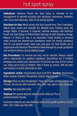 Plus Antimicrobial Hot Spot Spray for Dogs, Cats & Small Pets, 8-fl oz bottle