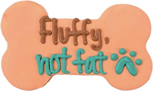 Fluffy Not Fat Bone Dog Treats