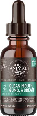 Apothecary Clean Mouth, Gums & Breath Herbal Liquid Dental Supplement for Dogs & Cats, 2-fl oz bottle