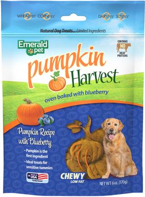Pumpkin Harvest Oven Baked with Apple Chicken-Free Dog Treats, 6-oz bag