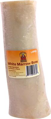 Golosinas para perros con hueso de res blanca, 6 pulgadas