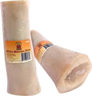 White Beef Bone Dog Treats, 6-in