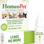 Leaks No More Homeopathic Medicine for Incontinence for Birds, Cats, Dogs & Small Pets, 450 drops