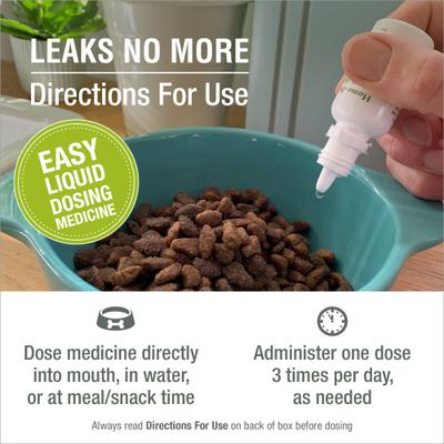 Leaks No More Homeopathic Medicine for Incontinence for Birds, Cats, Dogs & Small Pets, 450 drops