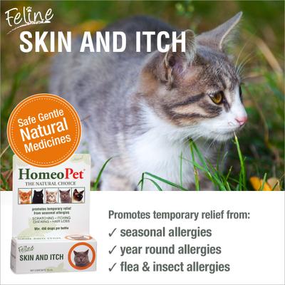 Feline Skin & Itch Cat Supplement, 450 drops