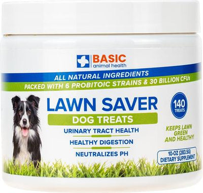 Lawn Saver Dog Treats Chew Supplement for Dogs, 10-oz
