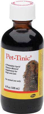 Liquid Vitamin-Mineral Dog & Cat Supplement, 4-fl oz bottle