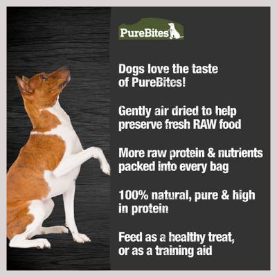 Beef Air Dried Jerky Dog Treats, 7.5-oz bag