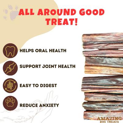 Beef Esophagus Stick Jerky Dog Treats, 15 count