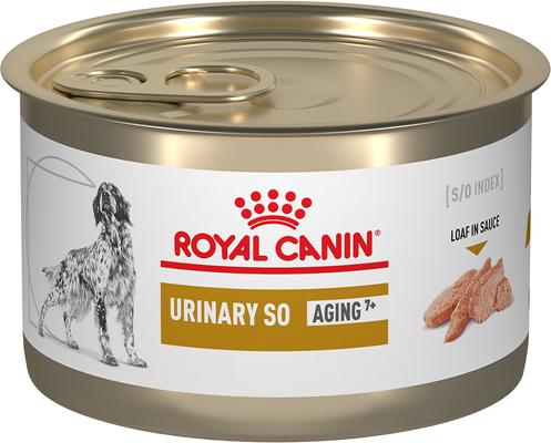 Urinary SO Aging 7+ Loaf in Sauce Wet Dog Food, 5.2-oz can, case of 24