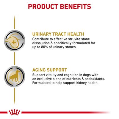 Urinary SO Aging 7+ Loaf in Sauce Wet Dog Food, 5.2-oz can, case of 24