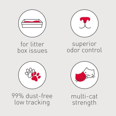 Bundle: Dr. Elsey's Precious Cat Attract Unscented Cat Litter + Burt's Bees Dander Reducing Wipes for Cats