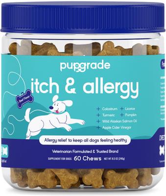 Itch & Allergy Supplement for Dogs, 60 count