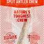 North Country Natural Shed Premium Split Elk Antler Chew Dog Treat, Small