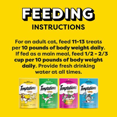 Feline Favorites Variety Pack Soft & Crunchy Cat Treats, 3-oz bag, case of 6