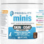 Progility Minis Skin & Coat with Krill Oil Soft Chew Supplement for Dogs, 60 count