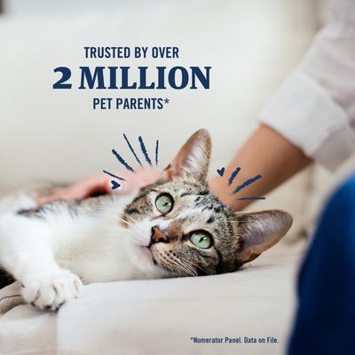 Tratamiento localizado contra pulgas y garrapatas para gatos de más de 1,5 lb, 3 dosis (suministro para 3 meses)